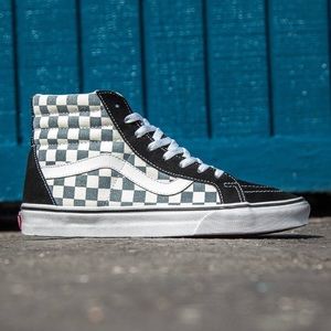 Vans Sk8-Hi Checkerboard Blue